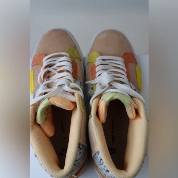 NIKE SB ZOOM BLAZER MID PREMIUM MELON TINT-CITRON TINT-WHITE SZ 5 [DM0859-800] - Picture 11 of 12